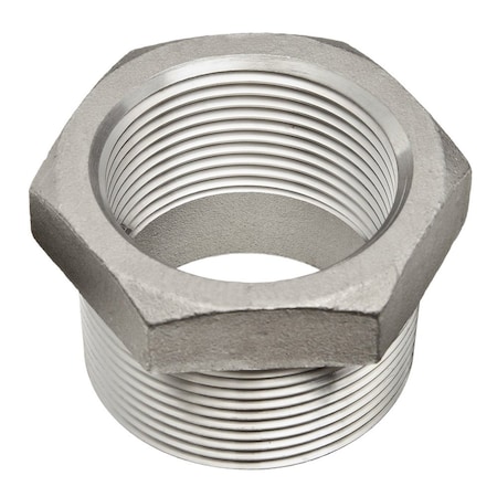 Thrifco Plumbing 1/2 X 3/8 Stainless Steel Bushing, Packaged 9018058